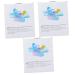 Sosoport 72 Pcs Color Catcher Laundry Grabber Stain Clothes Dye Eraced Stain Remover Home Laundry Dye for Clothes Spot Cleaner Wipeoff Paper for Washing Clothes Wash and Care Confetti