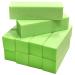 Karlash Nail Buffer 4 way sanding Block Green White 60/150 Grit Nail Art Manicure Pedicure File 10 PCS