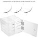 4 Layers Acrylic Eyelash Storage Box Eyelashes Holder Lash Display Organizer with Large Capacity for Grafting Lash Extension - Buy Online on GoSupps.com