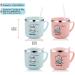 SIMPHONY Stainless Steel Toddler Cups for Kids | BPA-Free with Reusable Straws | Easy-to-Clean Baby Mug for Milk | 9.5oz (Pink) - Buy Online on GoSupps.com