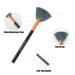 Shop High-Quality Fan Makeup Brush for Highlighter & Blush | Long Handle Anti-Shedding Bronzer Tool | International Shipping Available - Buy Online on GoSupps.com