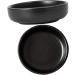 OUNONA 4 Pcs Sauce Dish Vinegar Dish Soy Sauce Plates Dipping Bowls Plates Fruit Black Appetizer Plates Japanese Style Seasoning Dishes Dip Bowl Snack Bowl Ceramics Mini Bowl re-usable 9X9X2.5CMx2pcs Blackx2pcs - Buy Online on GoSupps.com