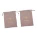 Mikinona 2pcs Velvet Bag Universal Hair Dryer Bag Shoe Travel Bag Travel Hair Dryer Bag Hair Dryer Retractable Cord Hair Dryer Bags Drawstring Fabric Bags Hair Dryer Storage Bags
