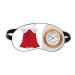 mas Origa Bowknot Pattern Sleep Eye Head Clock Travel Shade Cover
