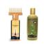INDULEKHA Bringha Hair Oil & Shampoo Set | 100 ml Oil & 200 ml Shampoo for Healthy Hair | International Shipping Available - Buy Online on GoSupps.com