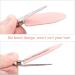 Gingbiss 20 Pcs No Bend Hair Clips with Storage Box - Stainless Steel Curl Pin Clips for Hairstyle Bangs Waves - No Crease, No Slip Hair Clips for Makeup Application - Buy Online on GoSupps.com