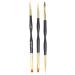 Daconovo 3 Piece Set Nail Art Pen Double Headed Nail UV Gel Painting Brush Stick Manicure Decoration Tool Tips Draw Line Flower Kit - Buy Online on GoSupps.com