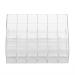  Fydun Fydun 24 Grids Transparent Display Rack Case for Lipstick Nail Polish and Makeup - Safe and Odorless Storage Box - Buy Online on GoSupps.com