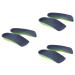 Hemoton 3 Pairs Flat Foot Insoles Shoe Insoles Women High Arch Insoles Shoe Pads Orthotic Insert Insoles Shoe Cushions for Men Shape Leg Insoles Women's Shaping