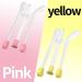 Ofone Contact Lens Remover Tool - Soft Lens Applicator with Tweezers & Case | Portable Contact Inserter & Remover - Travel Friendly (Yellow - Buy Online on GoSupps.com