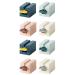 LAMELLIS 8Pcs Multifunctional Toothpaste Tube Squeezer Plastic Tooth Paste Holder Dispenser