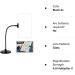 Large Magnifying Glass with Stand - 4X Magnification, Flexible Gooseneck, Ideal for Seniors and Low Vision - Black - Buy Online on GoSupps.com