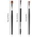 3 Piece Eyebrow Brush Set Angled Eyeshadow Eyeliner Precision Flat Shaper Small Shader for Female Girls - Buy Online on GoSupps.com