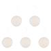 GROCKSTR 5X Konjac Konnyaku Jelly Fiber Face Makeup Wash Pad Cleaning Sponge Puff Exfoliator-White