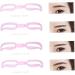 BIUDECO Eyelash Kit 5 Lash Mascara Eyebrow Stencils Eyebrows Shape Reusable Eyebrow Card Set Miss Modeling Auxiliary - Buy Online on GoSupps.com