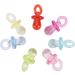 PSOP 50 Pieces Colorful Bird Parrot Nipple Chew Toys - Plastic Pacifier Pet Teeth Toys & DIY Accessories - Buy Online on GoSupps.com