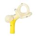 Highly Detailed Inner Ear Labyrinth Model - 5X Magnification PVC Semicircular Canal - Ideal for Teaching and Education - Buy Online on GoSupps.com
