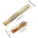 Yak Horn Foldable Beard Comb for Men and Women - Pocket Size Fine Tooth Mustache and Hair Comb - Buy Online on GoSupps.com