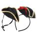 OATIPHO Halloween Pirate Hat Headband Set Pirate Tricorn Mini Hat Headband Mini Pirate Top Hat Headband Pirate Accessories for Pirate Theme Costume Party Supplies