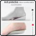 Height Increasing Insoles - 2 Pairs Orthopedic Arch Support 1.1in - Comfortable Black Insoles for Men's & Women's Footwear - Buy Online on GoSupps.com