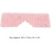 Handcrafted Rose Quartz Eye Mask with Cooling Jade - Reduce Puffiness & Dark Circles | Facial Massage | Crystal Pink - Buy Online on GoSupps.com