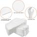 40 Pcs White Cotton Work Gloves Inspection Jewelry Dry Hand Moisturizing Gloves for Men Women - Buy Online on GoSupps.com