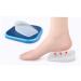 FOMIYES Height Increasing Insoles - Silicone Heel Pad for Extra Height | 1 Pair White 10x6x1cm - Buy Online on GoSupps.com