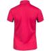 Horze Kids' Short Sleeved Equestrian Sun Shirt - Pink/Peacoat Dark Blue - XL (EU 158-164) | Moisture-Wicking, UV Protection, Mesh Under-Sleeves - Buy Online on GoSupps.com