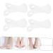 16 Pcs Bunion Toe Spacer & Alignment Tool Set - Men's Toe Separators for Crooked Toes - Transparent Foot Straps - Nursing Clip & Household Tools - Buy Online on GoSupps.com
