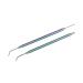2 Pieces Eyelash Separator Tools Double Headed Stainless Steel Lash Separation Rod with Comb (11)