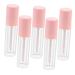 SOESFOUFU Set of 5 Reusable and Lightweight Lip Gloss Bottles for Girls Compact Containers for Lip Oil