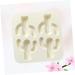 PRETYZOOM Candy Molds Food-Grade Silicone Mold Cake Mold Summer Silicone Molds Candle Wax Molds Silicone Molds for Stencil Silicone Chocolate Molds Soap Mold Chocolate Candies Fudge medium Beige - Buy Online on GoSupps.com