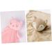 Ciieeo Coral Fleece Baby Towels - Soothing Doll & Towel Set for Ultimate Comfort | Perfect for Sleepy Sozy Quarters - Buy Online on GoSupps.com