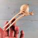 Vintage Snail Hair Fork - Handmade Wooden Hair Accessories for Thin Hair | Carved Hair Needle & Stick - Buy Online on GoSupps.com