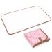 Lekebaby Nappy Changing Mat Foldable Baby Changing Mat Travel Changing Mat Portable Baby Change Mat Willow Branch Pink