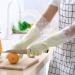 Household -Employed dishwashing Gloves loosened Beam Wide Mouth Connecting Sleeve Waterproof Rubber Gloves Single -Layer Extended Gloves (Color : Jelly Yellow Size : L) Large Jelly yellow - Buy Online on GoSupps.com
