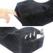 MNpartners Beauty Salon Eyelash Extension Neck Pillow - Comfortable Memory Foam Velvet Pillow for Lash Grafting & Make Up - Black - Buy Online on GoSupps.com