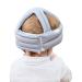 Baby Helmet - Adjustable Anti-Collision Head Protection Cap for Infants & Toddlers | Safe Cotton Hat - 6 to 60 Months - Gray Crown - Buy Online on GoSupps.com