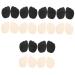 Mobestech 12 Pairs Sponge Forefoot Pad Women's Shoe Inserts Shoe Insoles for Women Forefoot Cushions Sponge Insole Pads High Heels Womens Heels Women Shoes Heels Front Foot Pads 4d