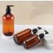 3PCs 250ml Refillable Bernstein Pet Plastic Soap Dispenser - Empty Pumping Cosmetic Container for Bathroom & Kitchen - Buy Online on GoSupps.com