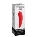 Veggie Fun hot pepper happy funny vibration massage device for handbag from medical silicone waterproof 12 cm works with 1 AAA battery (included).