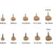 HARFINGTON High Heel Replacement Tips Kit - 20 Pairs U Shaped Protectors for 8-12mm Heels - Durable Beige Cap Dowels for Shoe Repair - Buy Online on GoSupps.com