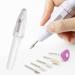 Electric Nail Files Set 5 in 1 Electric Manicure Pedicure Grinding Polishing Set Nail Drill Set for Personal Finger Toe Nail Care - Buy Online on GoSupps.com