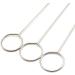 Stainless Steel Latch Hook Set - 4 Pcs Bent Crochet Tools - Sewing Supplies for DIY Projects - 2 Sizes (26.5cm, 16.5cm) - Buy Online on GoSupps.com