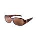 EYEGUARD Outdoor Reading Sunglasses Elegant Womens Readers Glasses-Not Bifocals Demi 1.5 x