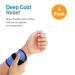 NatraCure FlexiKold Gel Ice Pack Circles w/Straps (4 Pack) - Reusable Cold Compress for Kids & Adults - Ideal for Injuries, Breastfeeding, Wisdom Teeth, Sinus Headaches - 6304-STRAP4PK - Buy Online on GoSupps.com