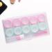 Colcolo 3x Contact Lenses Storage Container - Portable & Transparent Organizer for Travel - L/R Cap Holder - Buy Online on GoSupps.com