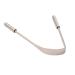 Wonder Care- Stainless Steel Tongue Scraper/Cleaner - silver tongue scraper- tongue clear stainless steel  surgical tongue cleaner  steel tongue cleaner for adults  stainless tongue scraper