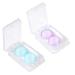 Gatuida 2st mini container for colored contact lenses eye container for contact lenses.
