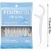 100 Pcs 2-in-1 Portable Dental Floss Picks - Disposable Interdental Sticks for Effective Tooth Cleaning - Ideal for Travel, Home, Office & Restaurants - Original Flavor - Buy Online on GoSupps.com